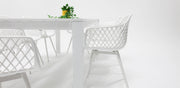Dallas Java 9pc Dining Setting - White